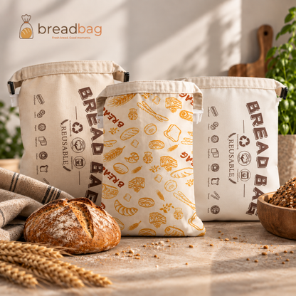 Breadbag Bienenwachs Brottasche